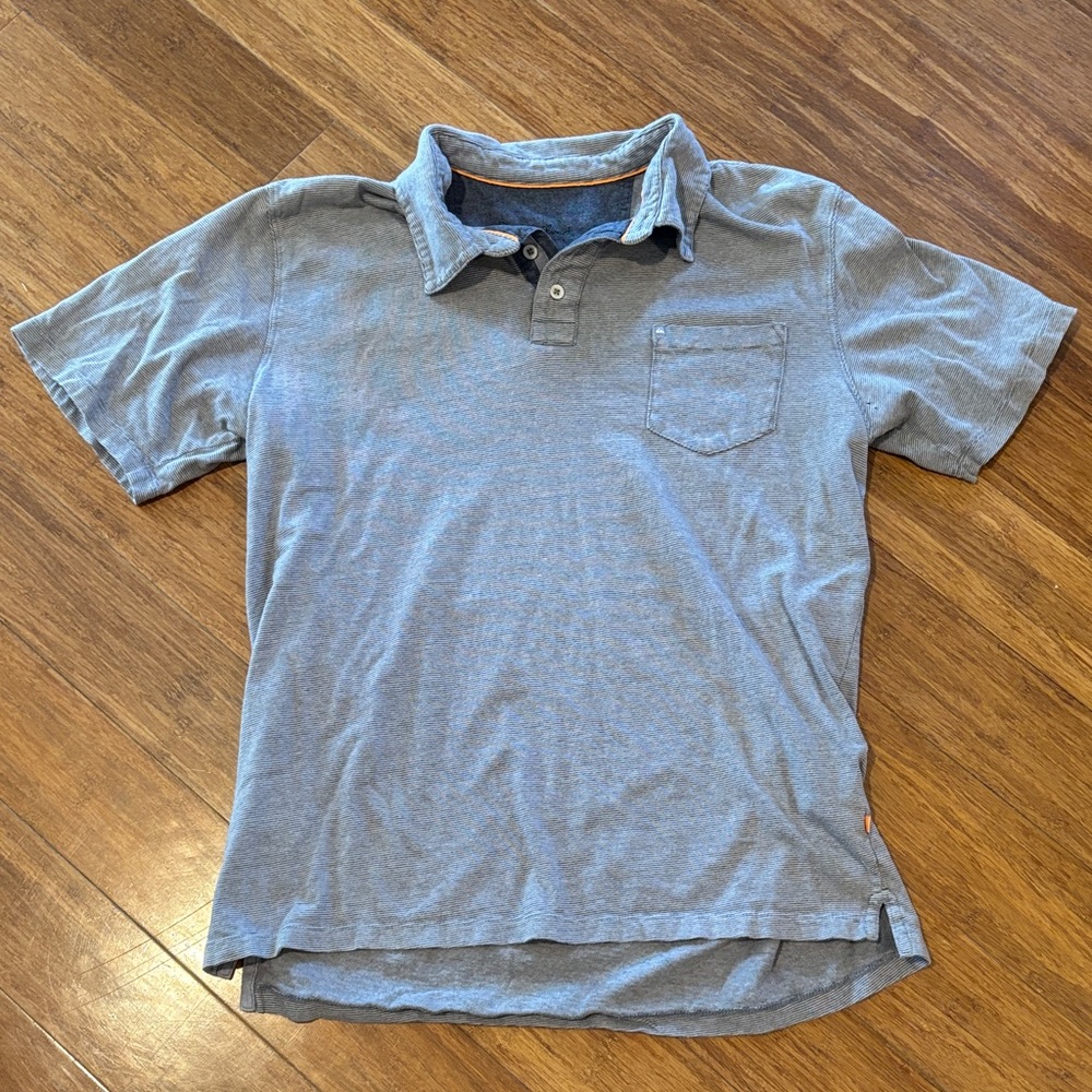 Quiksilver Light Blue Men's Polo Shirt